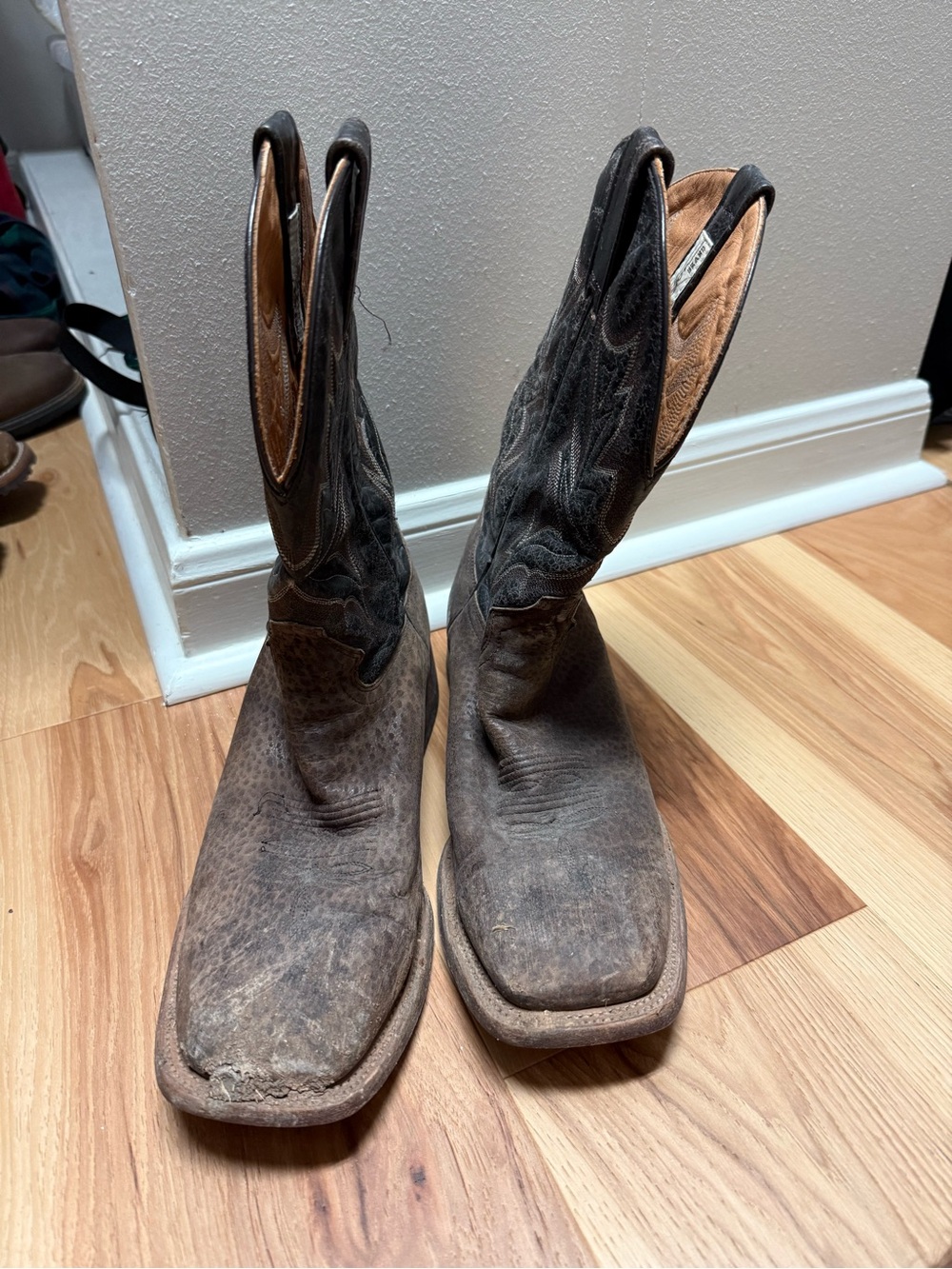 Stetson Square Toe Boots
